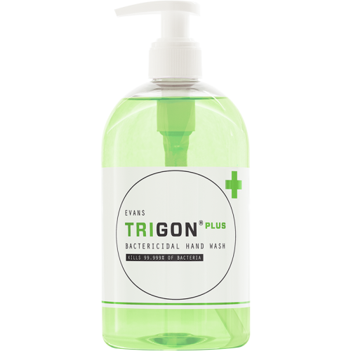 Evans Vanodine Hand Care & Dispensers Trigon Plus Bacterial Hand Wash 500ml (Box of 6)