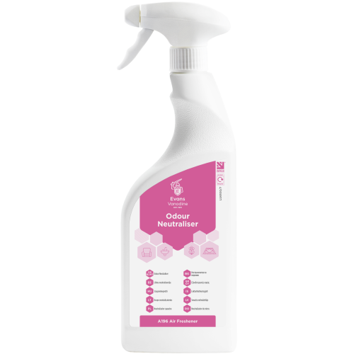 Evans Vanodine Air Fresheners Odour Neutraliser RTU Air Freshener 750ml (Box of 6)