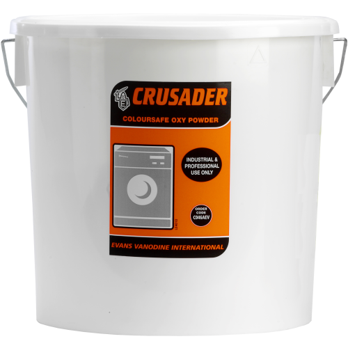 Evans Vanodine Industrial Laundry Crusader Industrial Coloursafe Oxy Powder 10kg