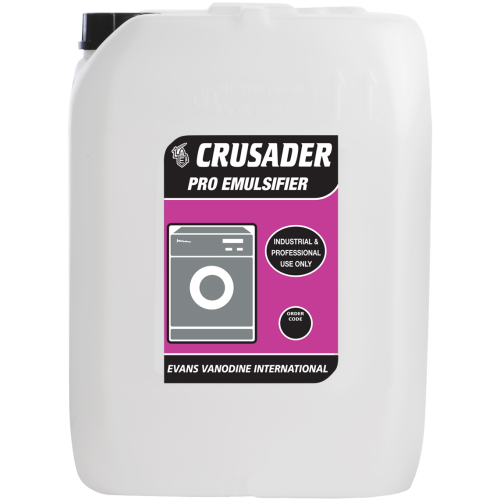 Evans Vanodine Industrial Laundry Crusader Industrial Pro Emulsifier 20 litre