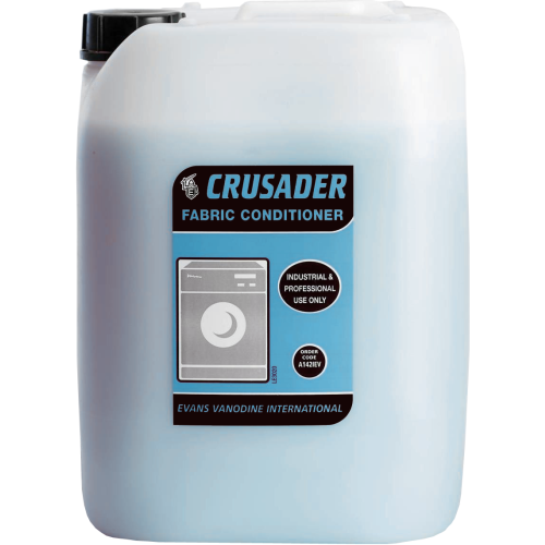 Evans Vanodine Industrial Laundry Crusader Industrial Fabric Conditioner 10 litre