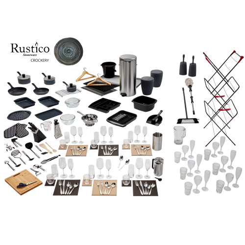 Elite Inventory Pack with Rustico Vintage Crockery - 8 Berth