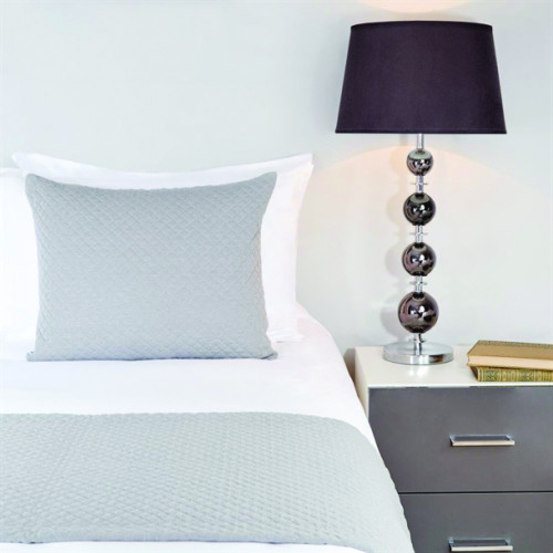 Regency Waffle Bed Runner - Superking in Grey