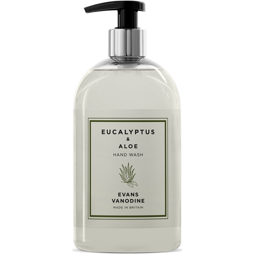Evans Vanodine Eucalyptus & Aloe Pearlised Hand Wash 500ml (Box of 6)