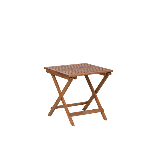 Square Wooden Folding Side Table