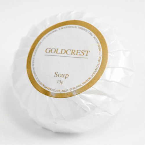 Goldcrest Glycerine Pleated Tissue Pleat Soap 15g (Box of 250)