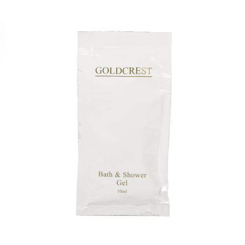 Goldcrest Bath & Shower Gel Sachet 10ml (Box of 250)