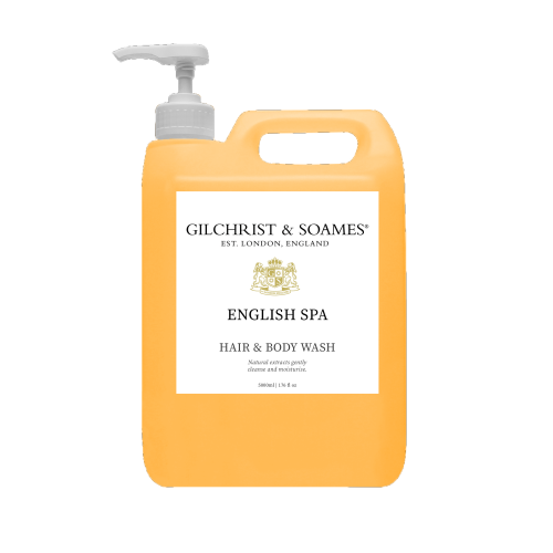 Gilchrist & Soames English Spa Hair & Body Wash 5 Litre Refill (Box of 2)