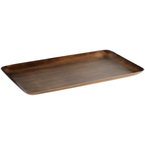 Brass Finish Stainless Steel Amenity Tray 16 x 19cm