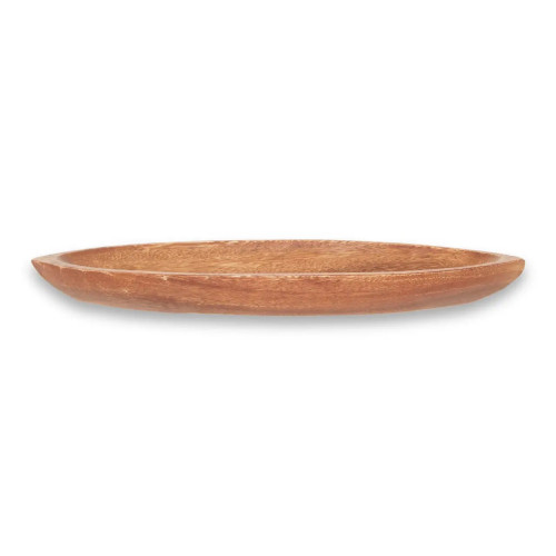 Acacia Wood Leaf Amenity Tray 25 x 22cm