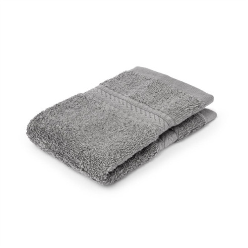 Classic Grey Cotton Face Cloth 30 x 30cm (Box of 10)