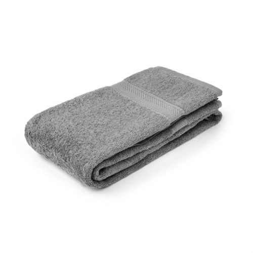 Classic Grey Cotton Bath Towel 70 x 137cm