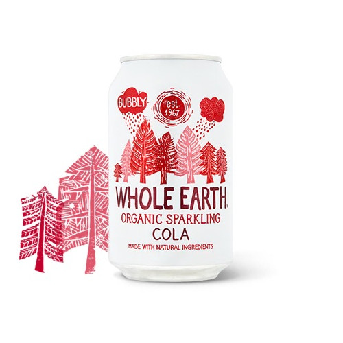 Whole Earth Sparkling Cola Drink 330ml (Box of 24)