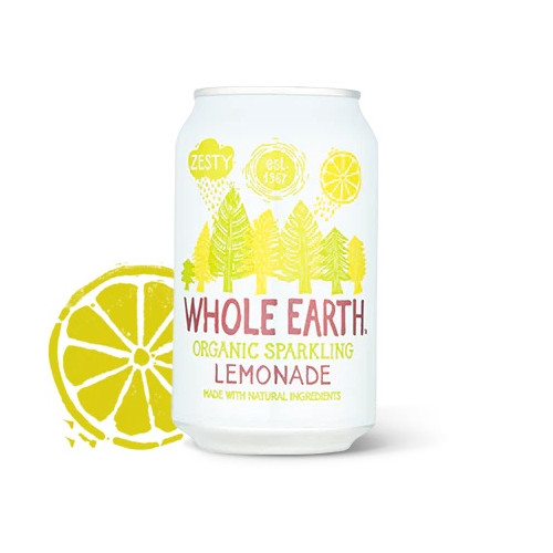 Whole Earth Sparkling Lemonade Drink 330ml (Box of 24)