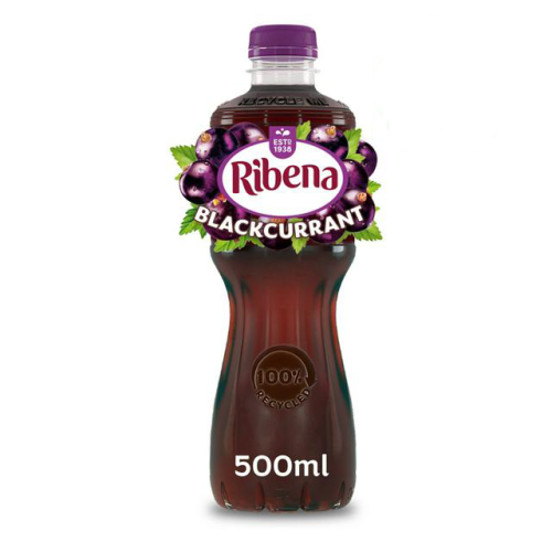 Ribena Blackcurrent 500ml (Box of 12)