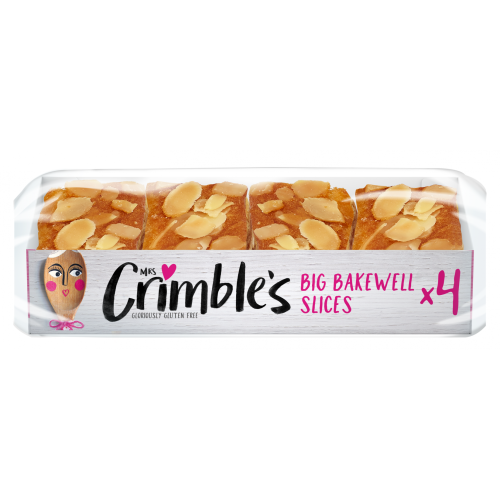 Mrs Crimble's Bakewell Slice GF Pack (Box of 9)