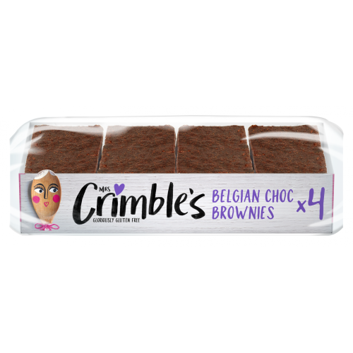 Mrs Crimble's Chocolate Brownie GF Pack (Box of 9)