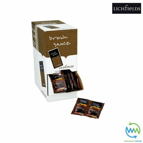 Lichfields Brown Sauce Sachet 10g (Box of 200)