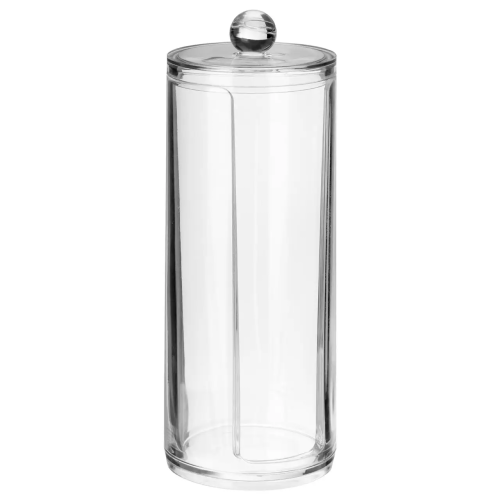 Clear Plastic Cotton Pad Container