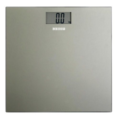 Corby of Windsor Helmsley Digital Bathroom Scales 30 x 30cm - Grey