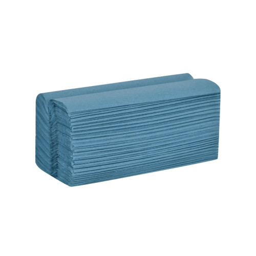 C-Fold 2 Ply Hand Towel (Box of 15) - Blue