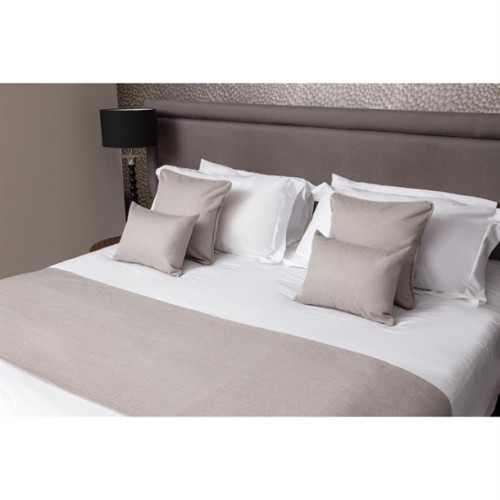 Comfort Windsor Texture Effect Finish Bed Runner Single 63 x 165cm - Ash