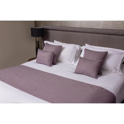 Comfort Windsor Texture Effect Finish Bed Runner Single 63 x 165cm - Thistle