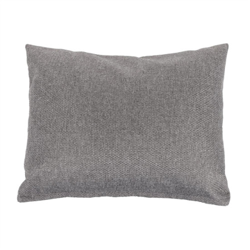 Comfort Windsor Texture Effect Finish Rectangle Cushion 32 x 42cm - Pewter