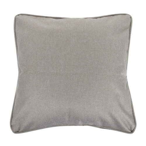 Comfort Collection Piped Cushion Square 45 x 45cm - Ash