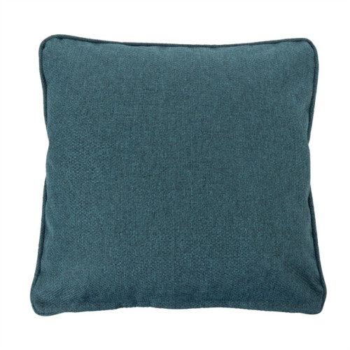 Comfort Windsor Texture Effect Finish Square Cushion 45 x 45cm - Teal