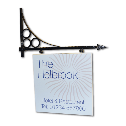 Custom Thick PVC Square Sign 60 x 60 x 2cm