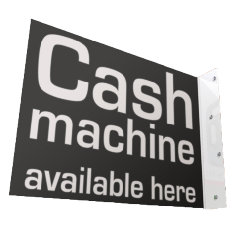 Custom Metal Rectangle Sign 58 x 42 x 5cm