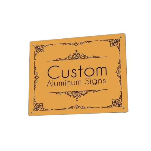 Custom Aluminium Wall Sign Pall 60 x 40cm