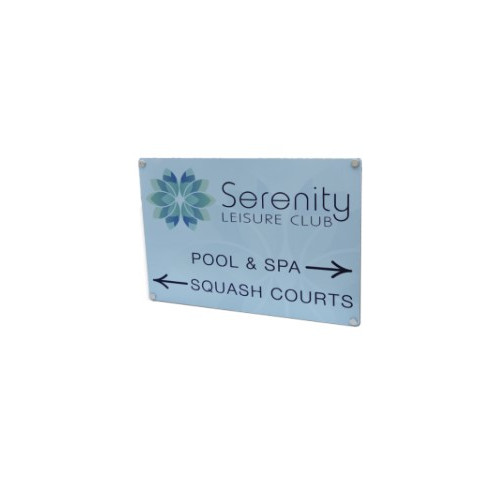Custom Aluminium Wall Sign Pall 30 x 20cm