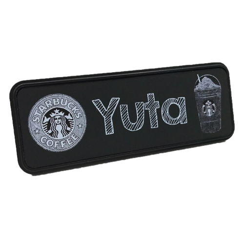 Magnetic Chalkboard Name Badge 7 x 3cm (Box of 20)