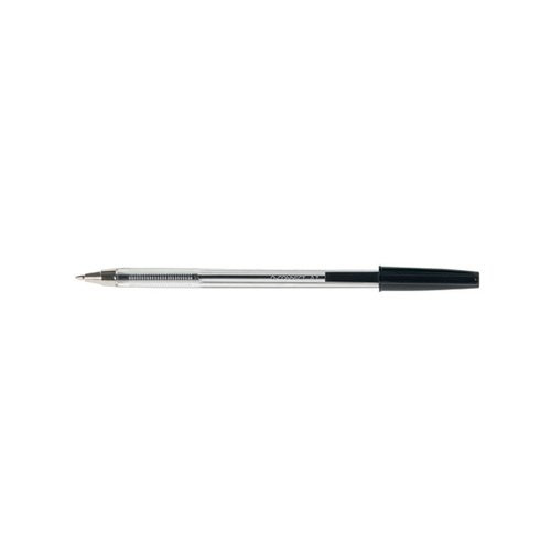 Clear Black Ballpoint Pen (Box of 50)
