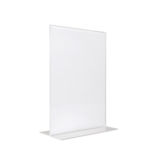 Acrylic Rectangular Base A5 Menu (Box of 5)