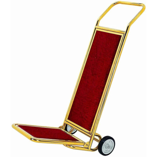 Gold Porter Luggage Trolley 50 x 122cm