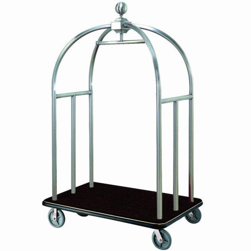 Silver Birdcage Luggage Trolley 105 x 90cm