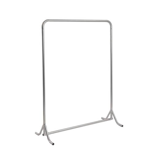 Silver Static Coat Rack 120 x 50 x 163cm