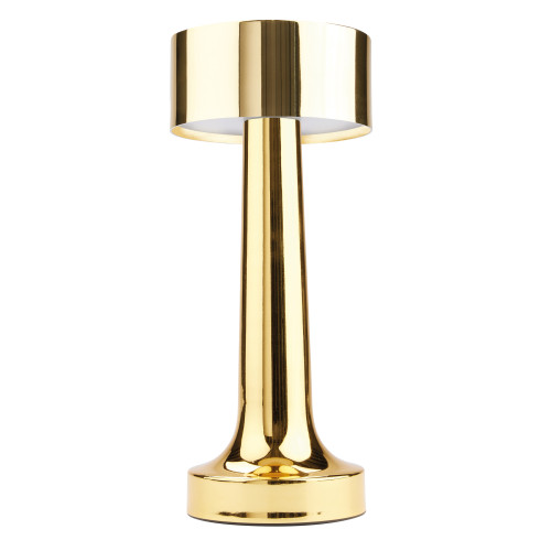 Geo Gold Shine Lamp 21cm