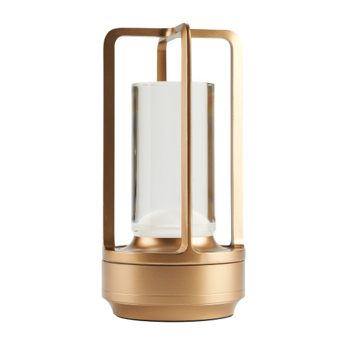 Industrial LED Cordless Table Lamp 18cm - Bronze