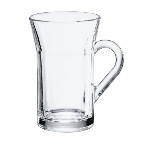 Borgonovo Ceylon Latte Glass Mug 230ml | 8oz (Box of 6)