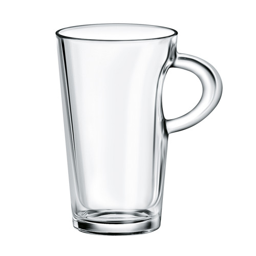Borgonovo Elba Latte Glass Mug 250ml | 8.75oz (Box of 6)