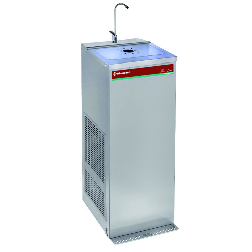 Stainless Steel Refrigerated Fountain Dispenser 30L (H101 x W30 x D34cm)