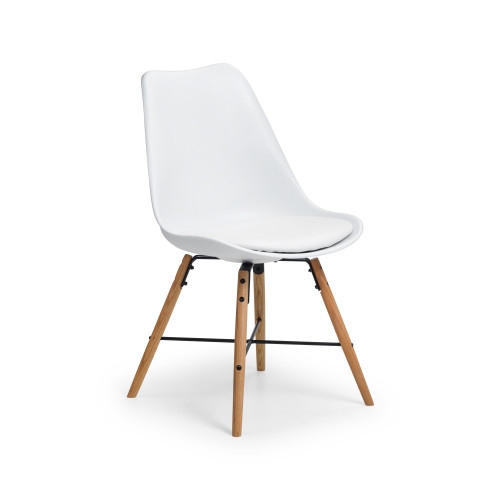 Kari White Finish Dining Chair (D54 x W48 x H83)