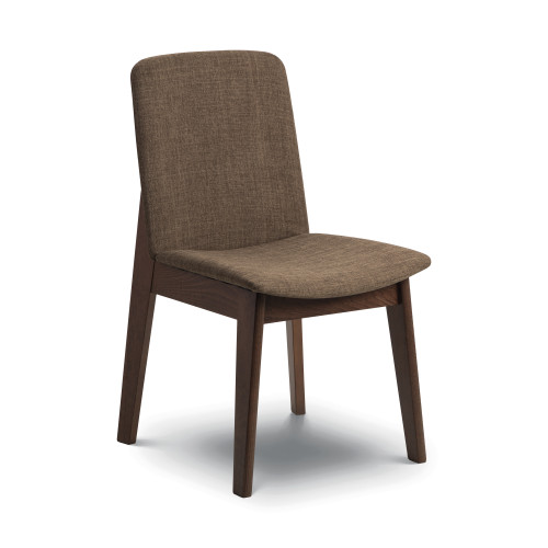 Kensington Light Brown Linen Dining Chair (D58 x W48 x H87cm)