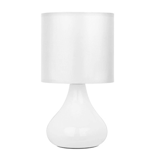 Bulbus Ceramic Table Lamp (H26 x W14 x D14cm) - White