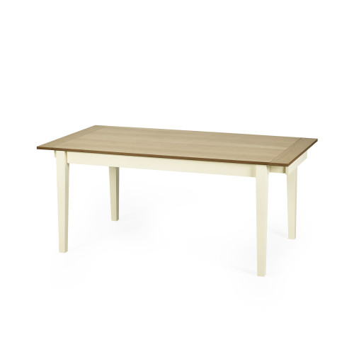 Larissa Natural Oak Effect Extending Dining Table (H74 x W251 x D90cm)