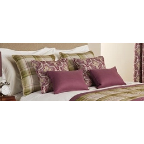 Luxury Chatsworth Piped Square Cushion 55 x 55cm - Pistachio